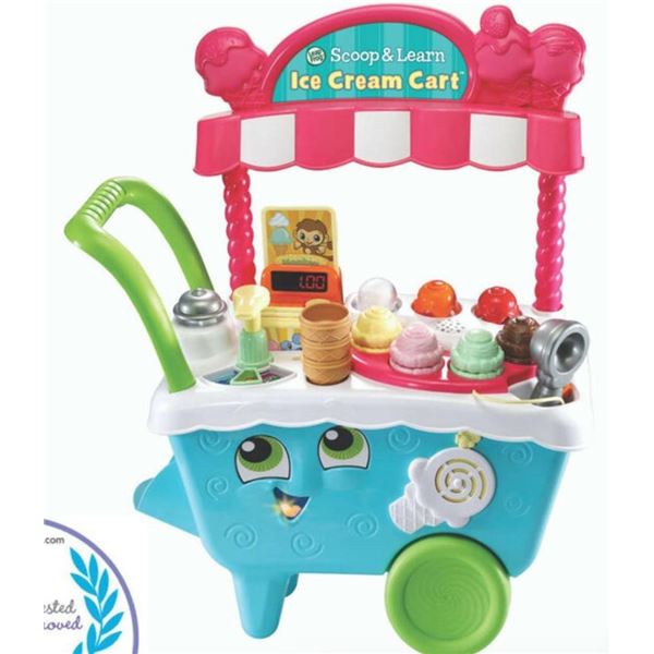 LeapFrog Scoop & Learn Ice Cream Cart Deluxe