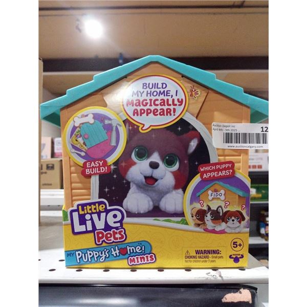 Little Live Pets My Puppy’s Home Minis Set for Ages 5+