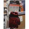 Image 3 : Char-Broil High-Performance Grilling Gloves, Black/Red, Heat Resistant