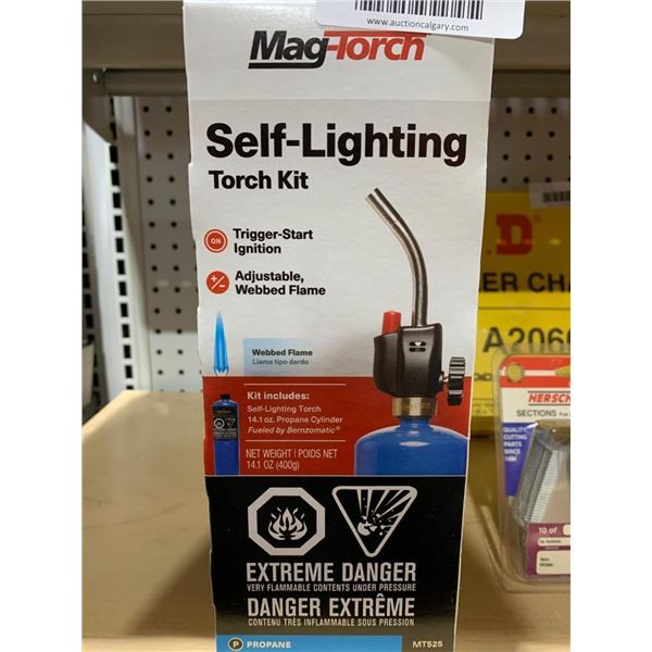 Mag-Torch Self-Lighting Torch Kit With Trigger Start Ignition