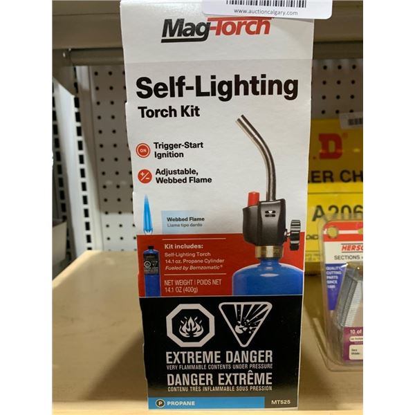 Mag-Torch Self-Lighting Torch Kit With Trigger Start Ignition