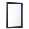 Image 1 : Fresca Black-Framed Mirror, 22.8 x 32.8 Inches