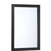 Image 1 : Fresca Black-Framed Mirror, 22.8 x 32.8 Inches