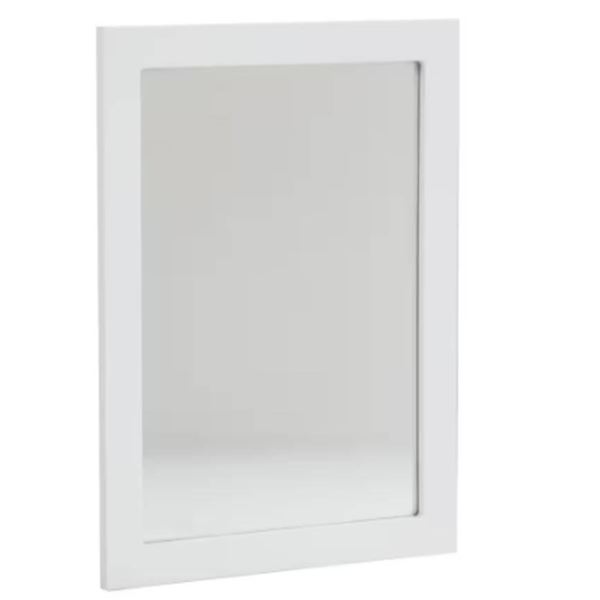 Glacier Bay Mirror, 19.7 in W x 26.8 in H x 0.6 in D