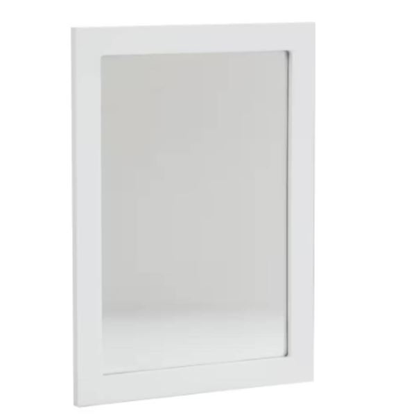 Glacier Bay Mirror, 19.7 in W x 26.8 in H x 0.6 in D