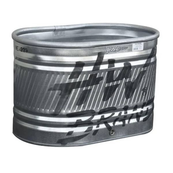 HW Brand Round End Stock Tank Model RE228, 8 ft x 2 ft