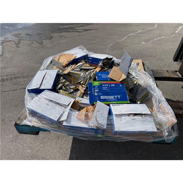 Pallet of Bissett 3-1/4 in x 0.120 Nail Packs – Various Sizes