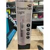 Image 2 : 2-Speed USB Tower Fan with Integrated Light