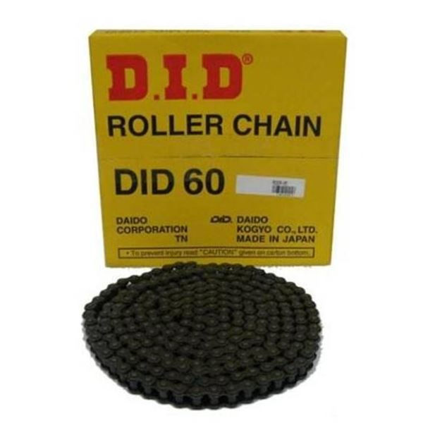 D.I.D Roller Chain 60H-2 by Daido Kogyo Co. Ltd., Made in Japan