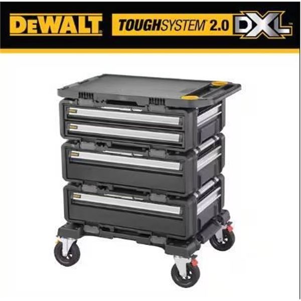 DeWALT ToughSystem 2.0 4-Drawer Rolling Storage System