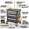 Image 2 : DeWALT ToughSystem 2.0 4-Drawer Rolling Storage System