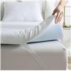 Image 1 : QUNEEHOM Mattress Topper with Cover, 2 Inch, King – Model JTJDW-MT-WBL-2-K