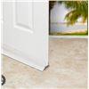 Image 1 : Lot of 2 – EZ Frost King Door Sweep and Draft Stop, White Slide-On, Fits Doors 1-1/8 to 1-3