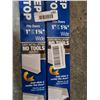 Image 4 : Lot of 2 – EZ Frost King Door Sweep and Draft Stop, White Slide-On, Fits Doors 1-1/8 to 1-3