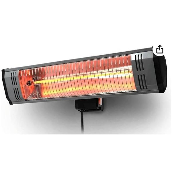 Heat Storm Infrared Heater OTR 1500 Watt Indoor Outdoor Model HS-1500-OTR