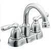 Image 1 : Moen Banbury WSB4912 Chrome Finish Two-Handle Bathroom Faucet