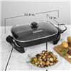 Image 1 : Black+Decker 15-Inch Electric Skillet with Nonstick Surface