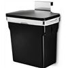 Image 1 : Simplehuman 10L Step Trash Can with Stainless Steel Lid