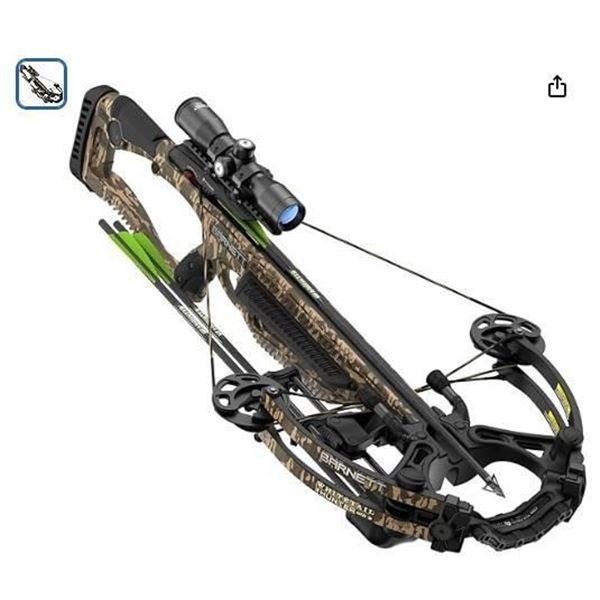 Barnett Crossbow Hunting Set with Accessories, Est. 1962