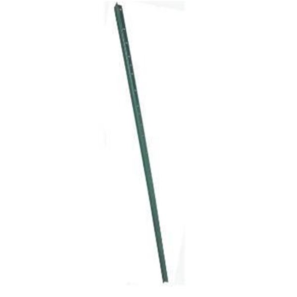 Lot of 6 T-Posts 7 Ft Green Steel Fence Post Model 901147A