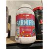 Image 1 : Axe & Sledge Farm Fed Grass Fed Whey Protein Isolate Strawberry Ice Cream 640g