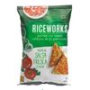 Image 1 : Riceworks Gourmet Rice Snacks, Salsa Fresca Flavor, 155g (Pack of 12)
