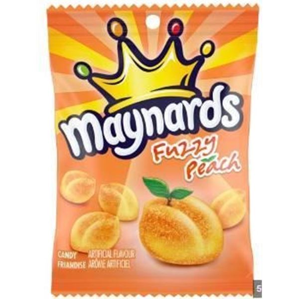 Maynards Fuzzy Peach Candy, 12 x 154g Per Unit
