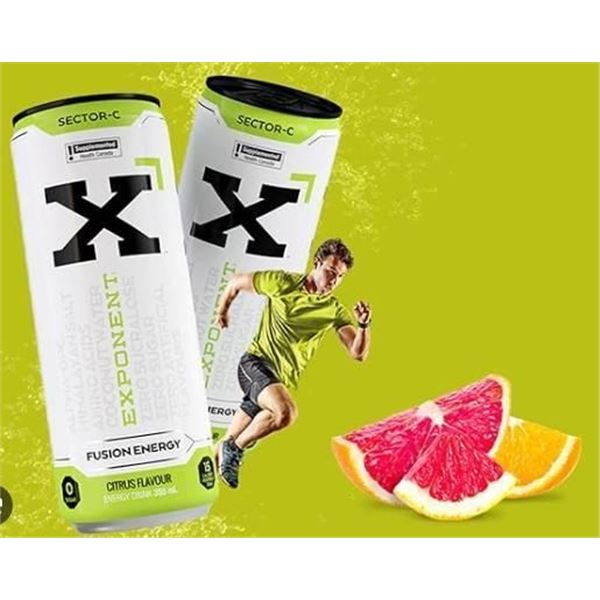 Exponent X Fusion Energy 12 x 355 mL Cans