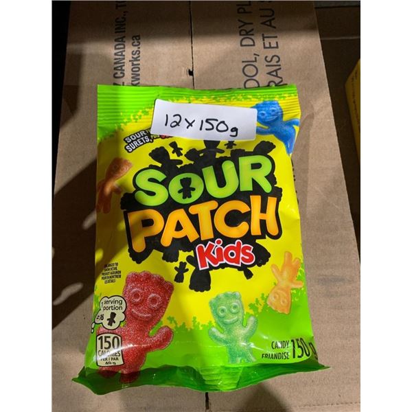 Sour Patch Kids Candy 12 x 150g Packets