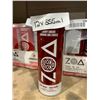 Image 2 : ZOA Cherry Limeade Zero Sugar Energy Drink 12x355ml Cans