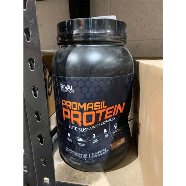 Rival Promasil Protein Elite Sustained Complex – 27 Servings, Chocolate Flavor