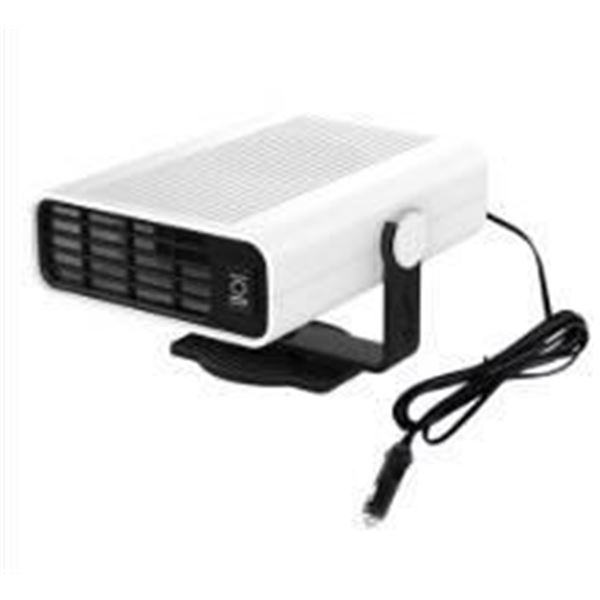 Auto Air Purification Heat Fan With DC12V Power Connection