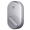 Image 1 : August Smart Lock With Connect Wi-Fi Bridge (Silver, Bundle)