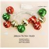 Image 1 : 20 LED Battery-Powered Christmas Lights With Timer