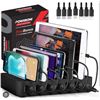 Image 1 : Poweroni PCSE-1DC Universal Charging Station for Multiple Devices