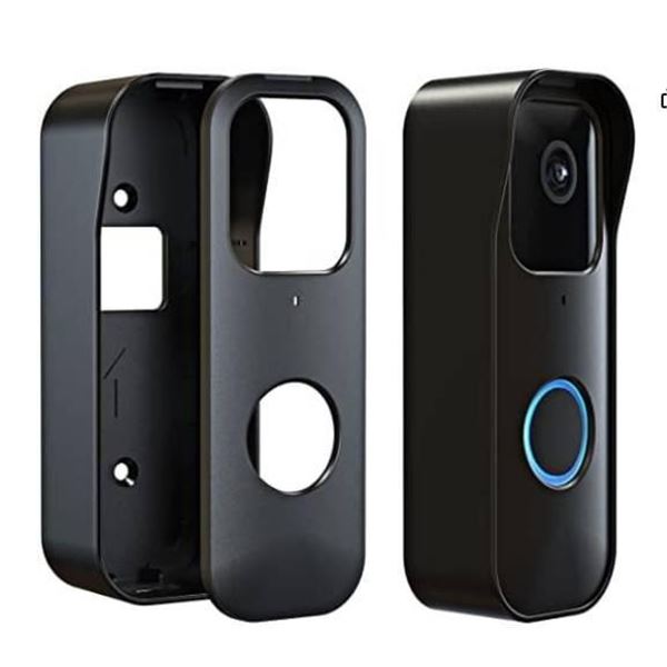 Wall Mount Cover for Blink Video Doorbell, Model X003W3VRZ, Black