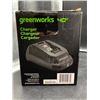 Image 2 : Greenworks 40V 2-Amp Lithium-Ion Battery Charger With LED Indicator