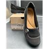 Image 2 : Women’s Clarks Collection Black Slip-On Shoes Size 5.5M, Style 75057