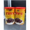 Image 1 : Two Cans of Fry’s Premium Cocoa/Cacao 454 g Each