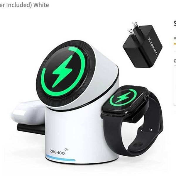 ZeeHoo Magnetic Wireless Charging Station Model CT-R