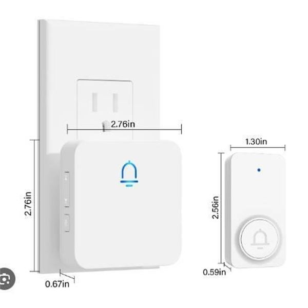 SecuR Model M523F1-F152 Wireless Doorbell Set