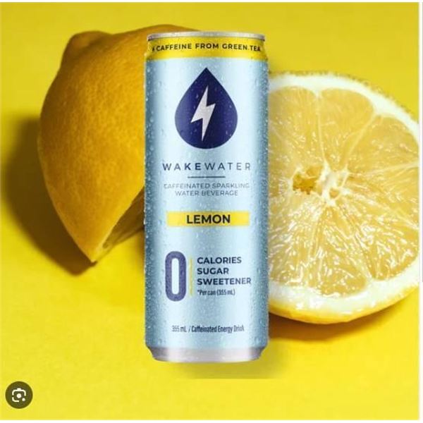 Wakewater Lemon Beverage 12 x 355 mL Cans