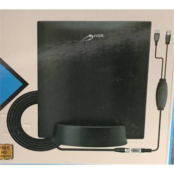 HiDB HD Digital Home TV Antenna with Amplifier and Cable