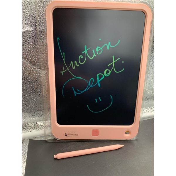 Bravokids LCD Writing Tablet 10-Inch with Stylus for Ages 3+