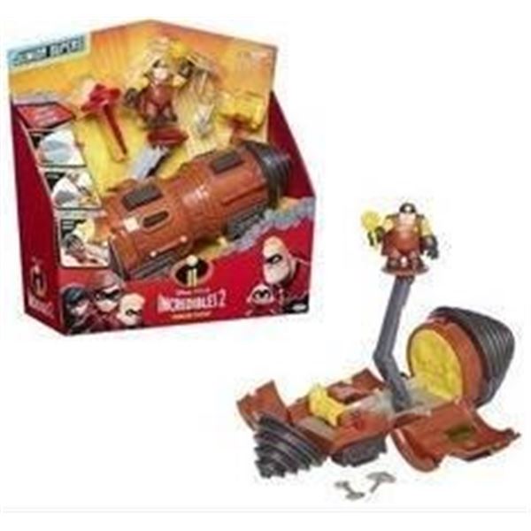 Disney Pixar Incredibles 2 Junior Supers Tunnel Playset With Accessories