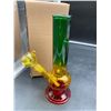 Image 1 : Multicolor Glass Water Pipe with Removable Bowl and Downstem