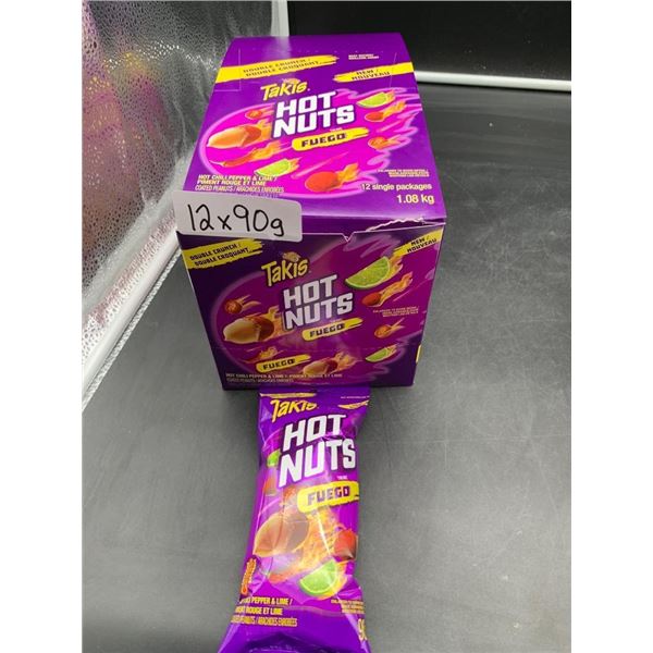 Takis Hot Nuts Fuego Pair 12 x 90g Packages
