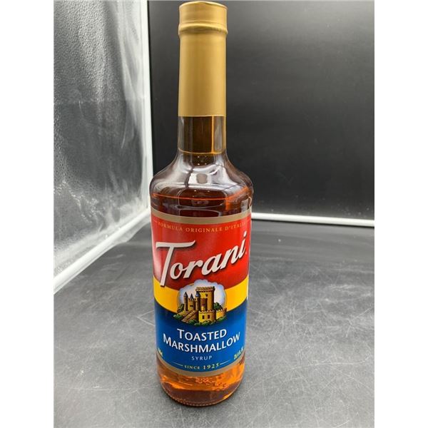 Torani Toasted Marshmallow Syrup, 750 mL Glass Bottle