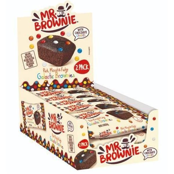 Mr. Brownie 2-Pack Galactic Brownies: 12 Display Cases