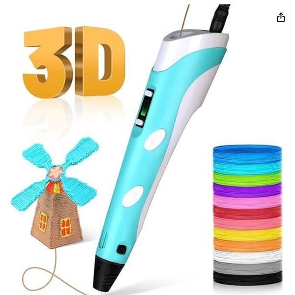 3D Pen Model 3DPEN-2 with Variable Speed and Display